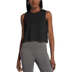 Women's tank top work out crop top athletic muscle size medium